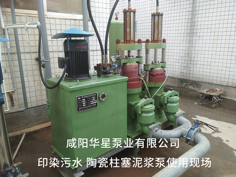 印染廠(chǎng)壓濾機(jī)進(jìn)料泵_易維修_節(jié)能